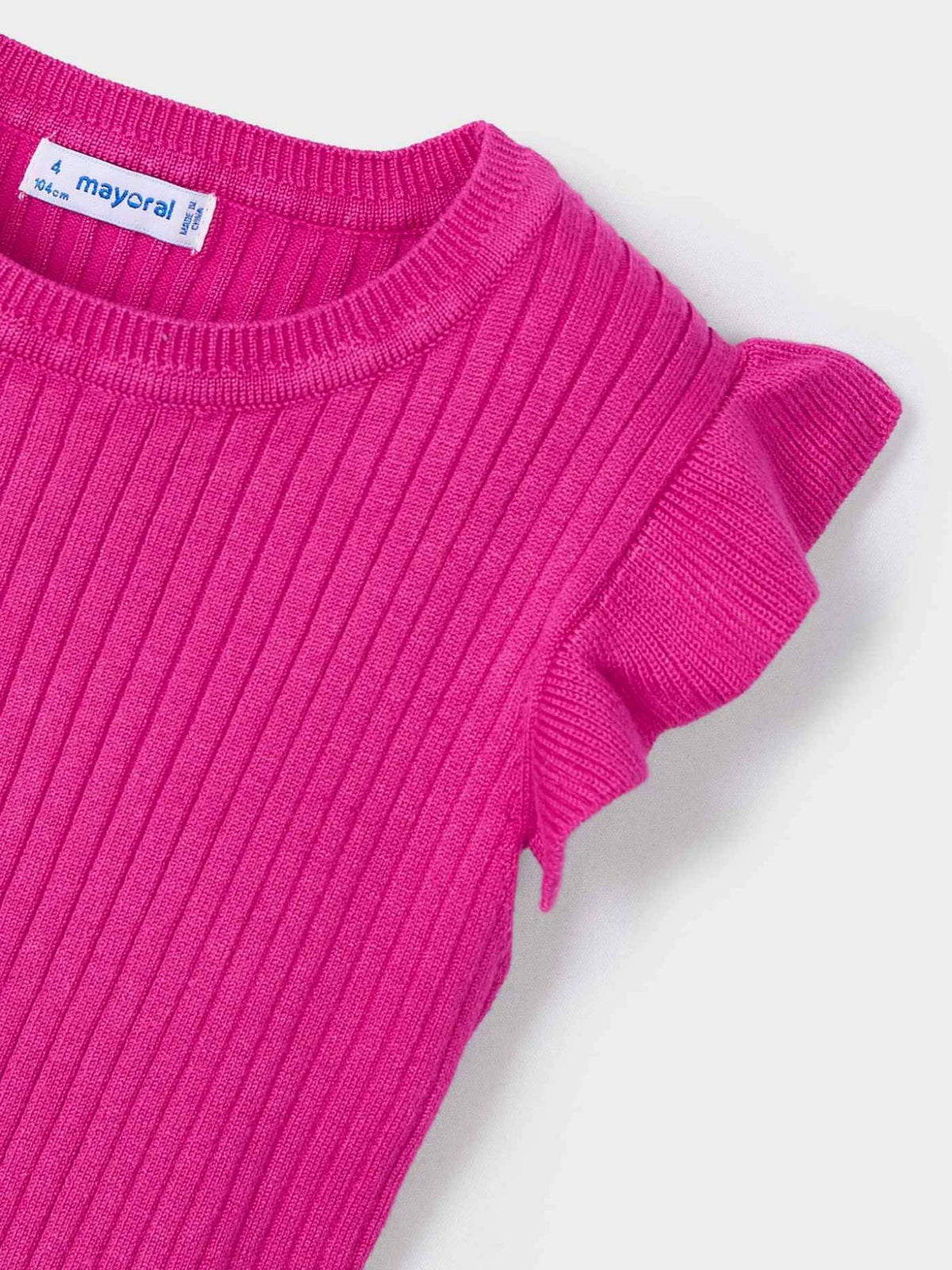 Top tricô Magenta (Magenta)  para Menina - Mayoral