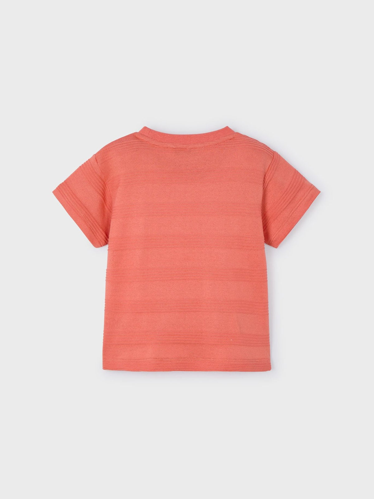 T´shirt estruturada Dark peach (Laranja Outono)  para Menino - Mayoral