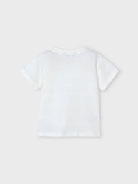 T´shirt estruturada Nata (Creme / Pérola)  para Menino - Mayoral
