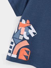 Camiseta m/c "creativity" Midnight (Marinho)  para Menino - Mayoral