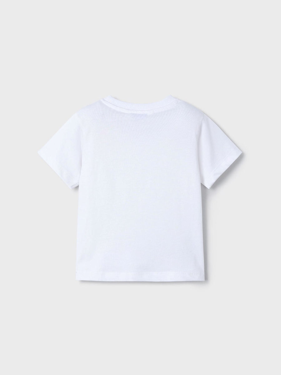 Camiseta m/c "creativity" Branco (Branco)  para Menino - Mayoral