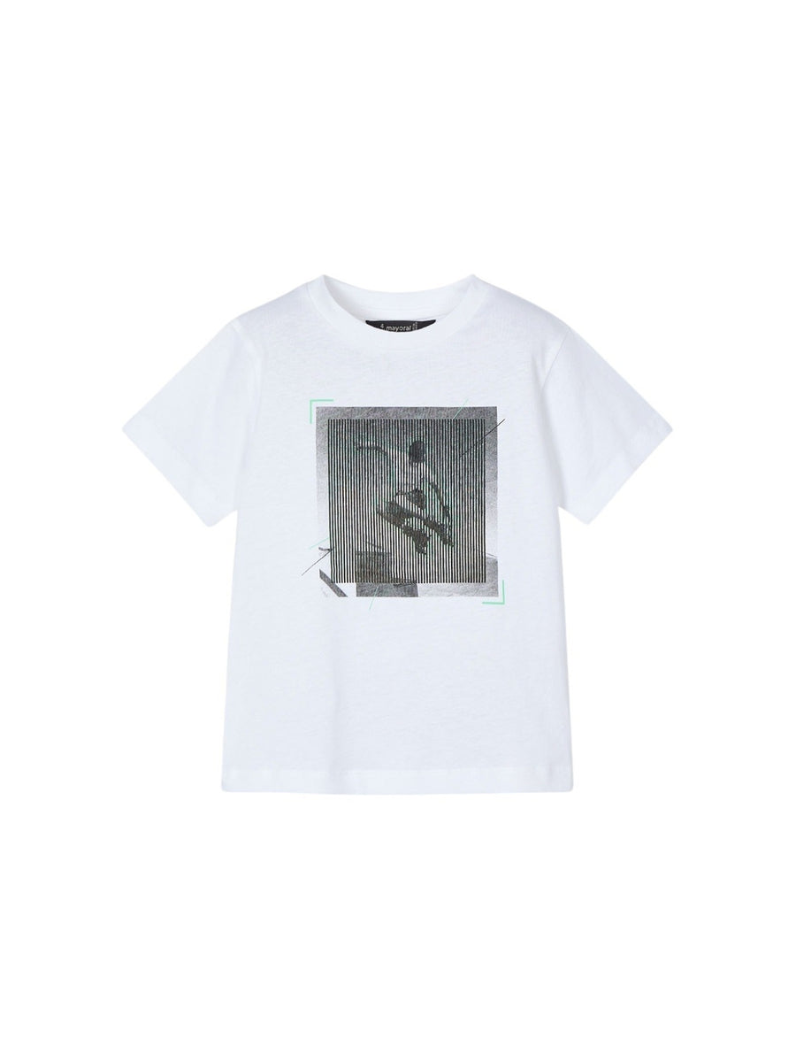 T´shirt lenticular hd Branco (Branco)  para Menino - Mayoral