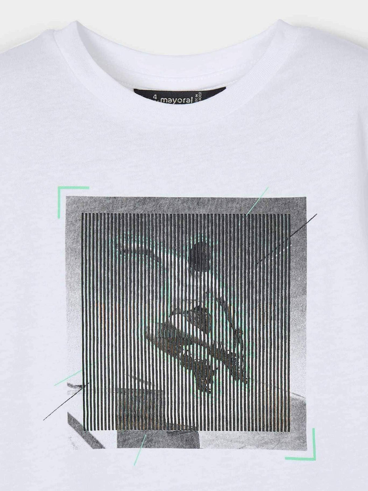 T´shirt lenticular hd Branco (Branco)  para Menino - Mayoral