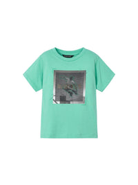 T´shirt lenticular hd Azul água (Celeste)  para Menino - Mayoral