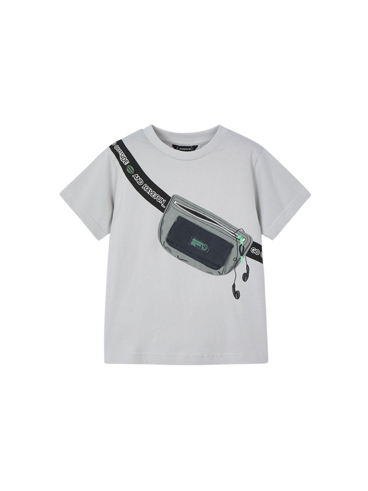 T´shirt Cinza (Cinza)  para Menino - Mayoral