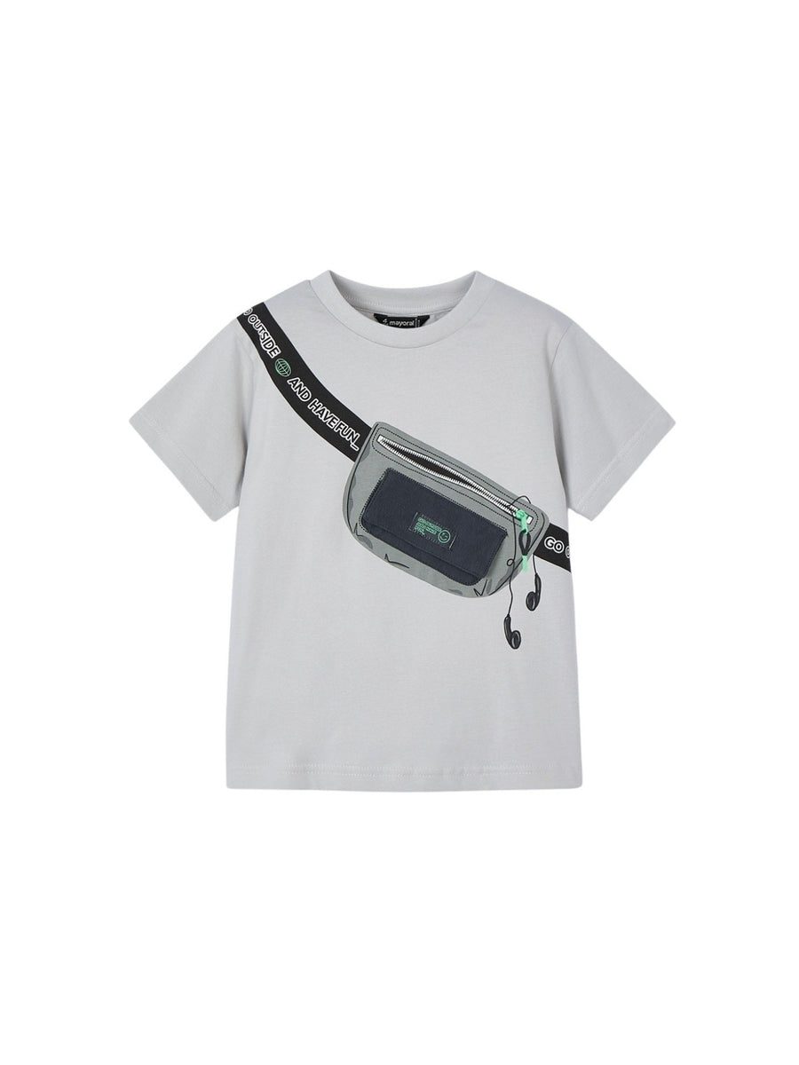 T´shirt Cinza (Cinza)  para Menino - Mayoral