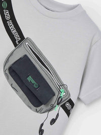T´shirt Cinza (Cinza)  para Menino - Mayoral
