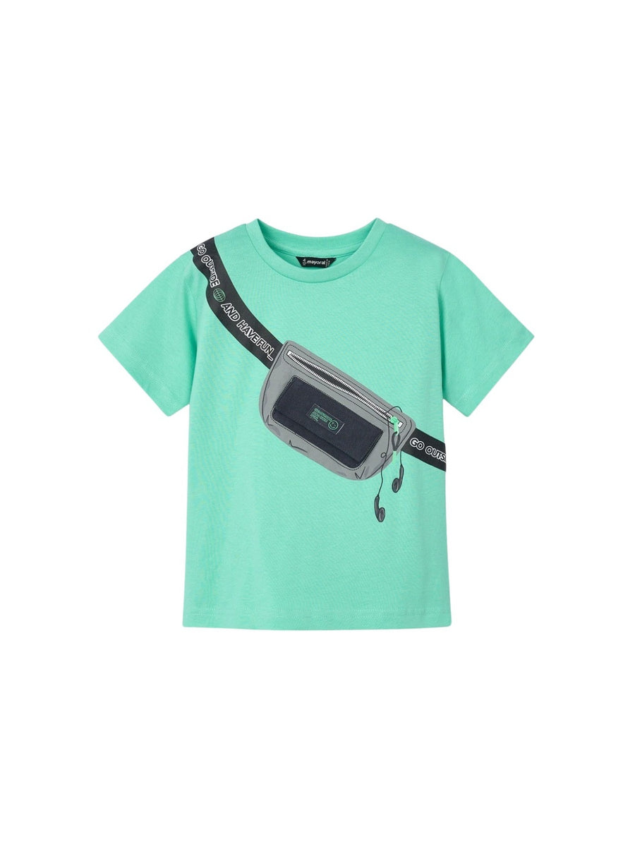 T´shirt Azul água (Celeste)  para Menino - Mayoral