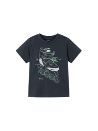 T´shirt glow in the dark Asfalto (Cinza Escuro)  para Menino - Mayoral