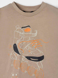 T´shirt glow in the dark Deserto (Bege)  para Menino - Mayoral