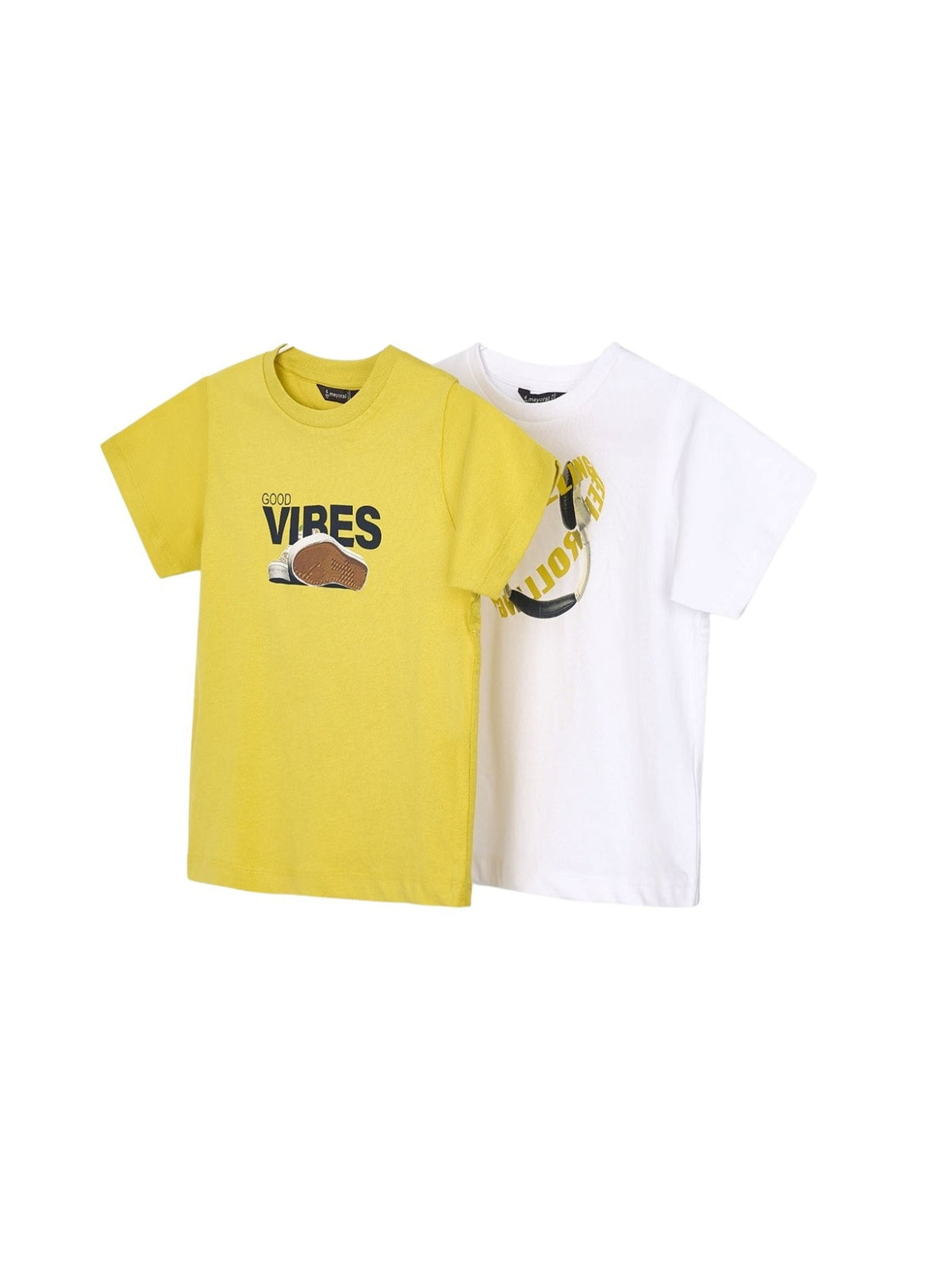 Set 2 t´hirts athletics Ouro (Dourado)  para Menino - Mayoral