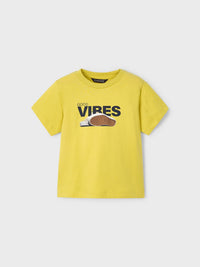 Set 2 t´hirts athletics Ouro (Dourado)  para Menino - Mayoral