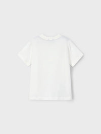Camiseta m/c "keep rolling" Nata (Creme / Pérola)  para Menino - Mayoral
