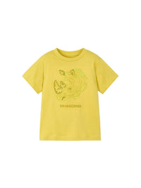 T´shirt embossed "rhino" Ouro (Dourado)  para Menino - Mayoral