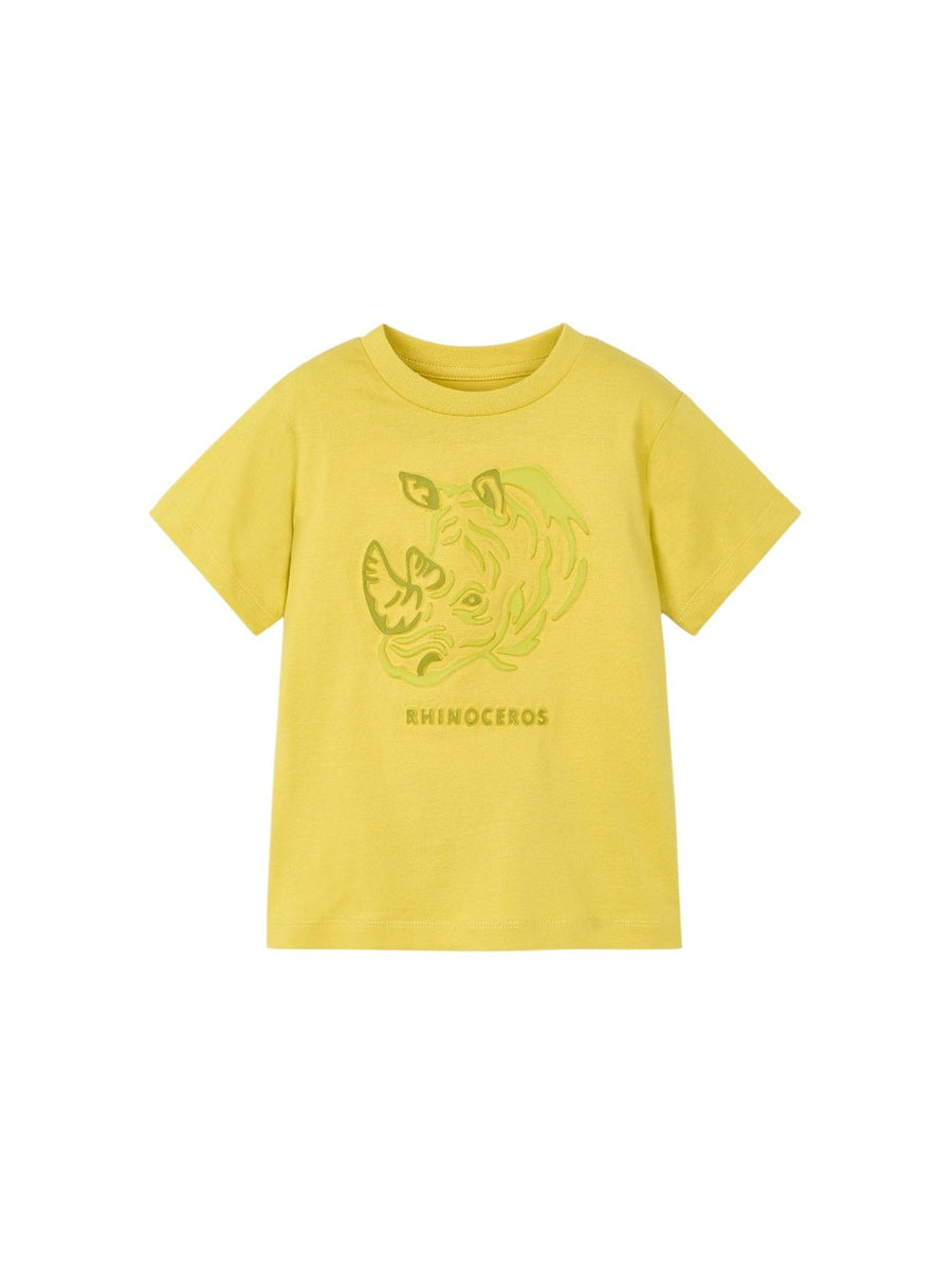 T´shirt embossed "rhino" Ouro (Dourado)  para Menino - Mayoral