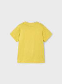 T´shirt embossed "rhino" Ouro (Dourado)  para Menino - Mayoral
