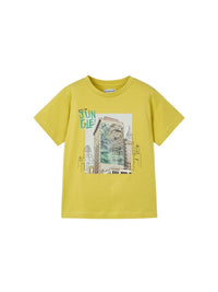 Camiseta lenticular Ouro (Dourado)  para Menino - Mayoral