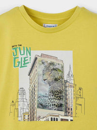 Camiseta lenticular Ouro (Dourado)  para Menino - Mayoral