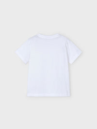 Camiseta m/curta ilusão Branco (Branco)  para Menino - Mayoral