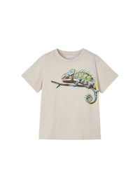 Camiseta m/c chameleon Quartzo (Bege)  para Menino - Mayoral
