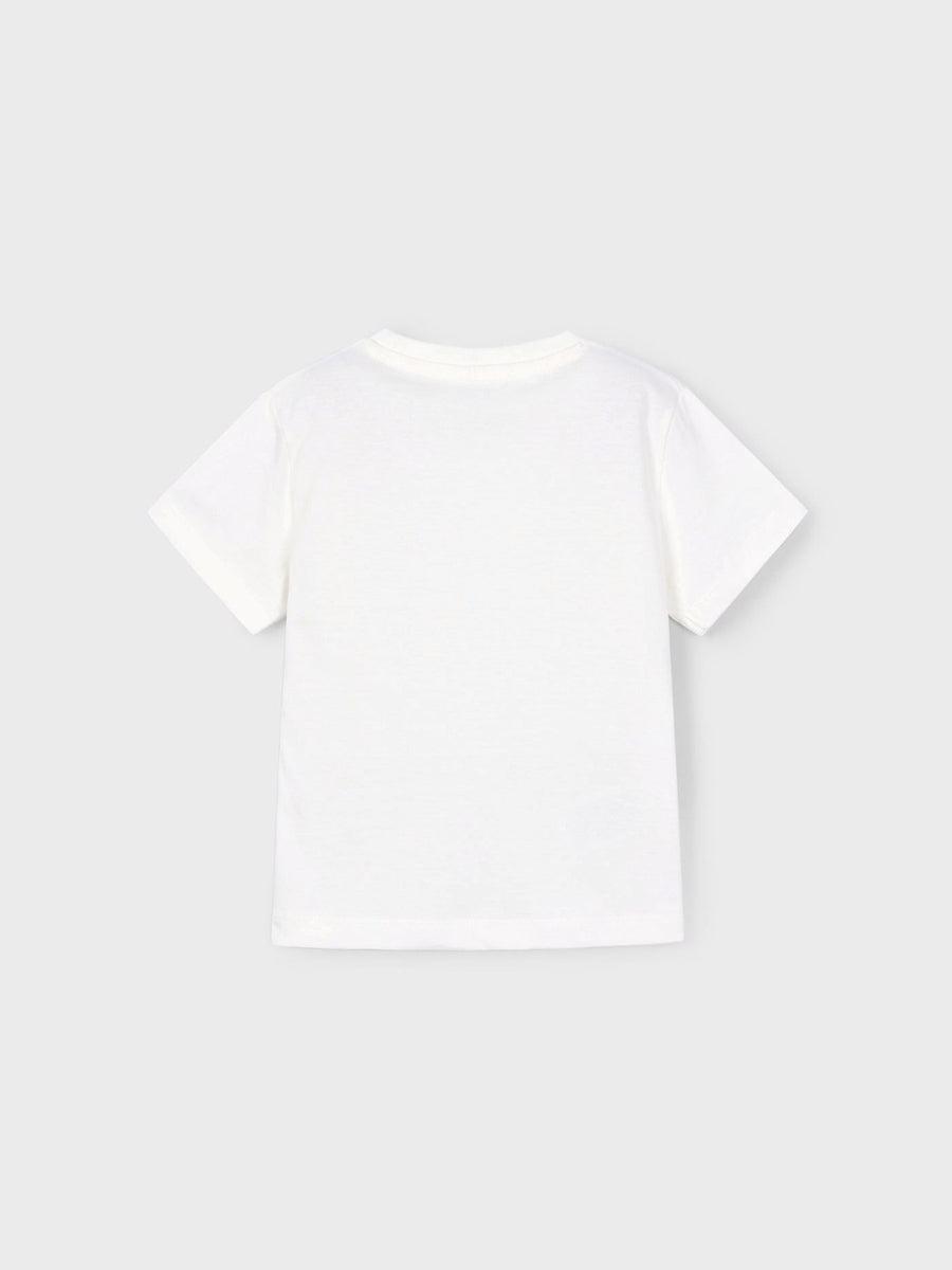 Camiseta m/c chameleon Nata (Creme / Pérola)  para Menino - Mayoral