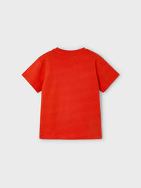 Camiseta m/curta "waves" Vermelho (Vermelho)  para Menino - Mayoral