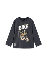 Camisola "bike" Asfalto (Cinza Escuro)  para Menino - Mayoral