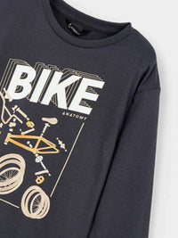 Camisola "bike" Asfalto (Cinza Escuro)  para Menino - Mayoral