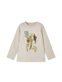 Camisola "nature" Quartzo (Bege)  para Menino - Mayoral