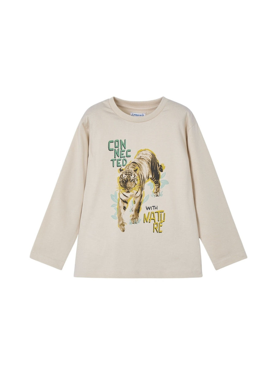 Camisola "nature" Quartzo (Bege)  para Menino - Mayoral