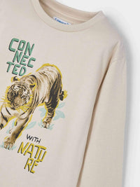 Camisola "nature" Quartzo (Bege)  para Menino - Mayoral