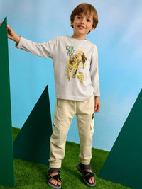 Camisola "nature" Quartzo (Bege)  para Menino - Mayoral
