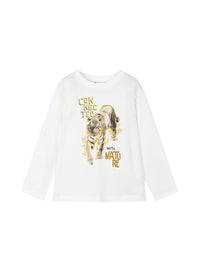 Camisola "nature" Nata (Creme / Pérola)  para Menino - Mayoral