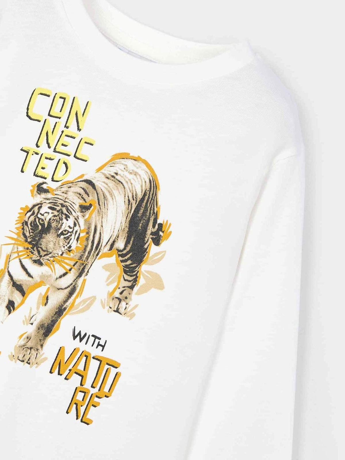Camisola "nature" Nata (Creme / Pérola)  para Menino - Mayoral