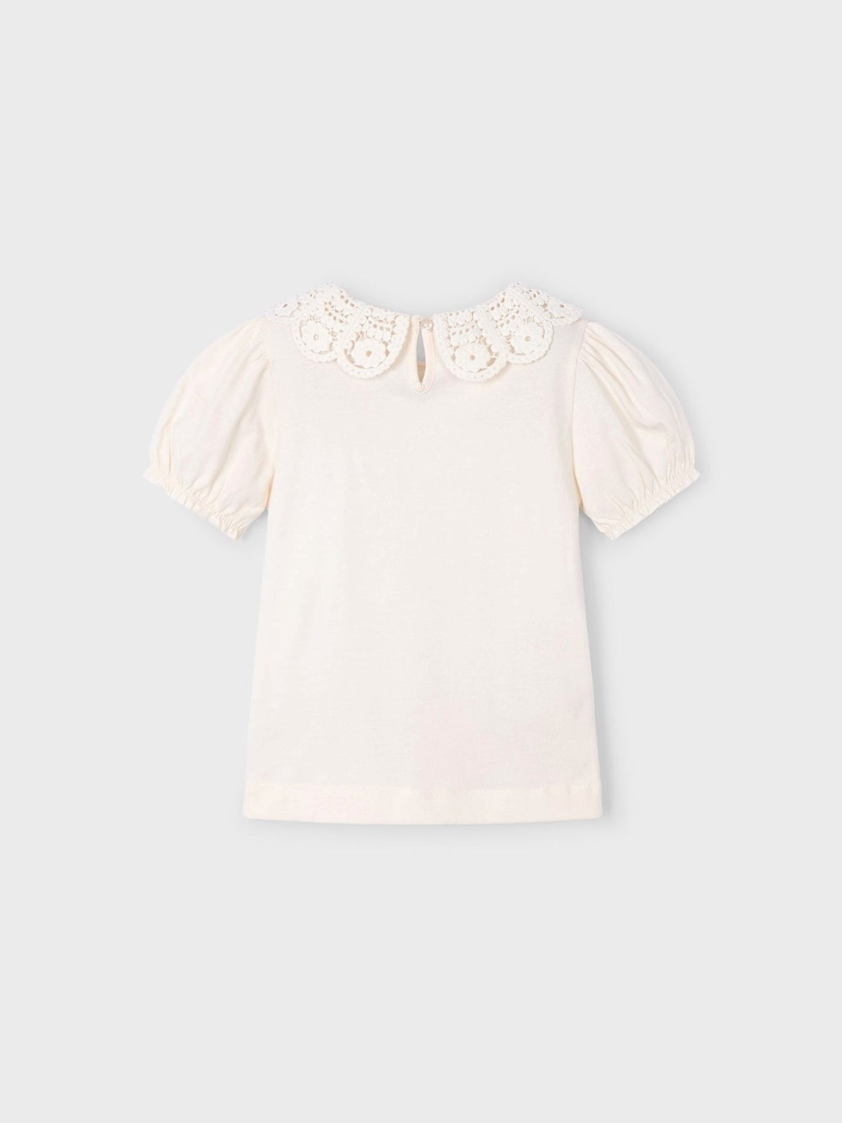 Blusa gola crochê Osso (Bege)  para Menina - Mayoral
