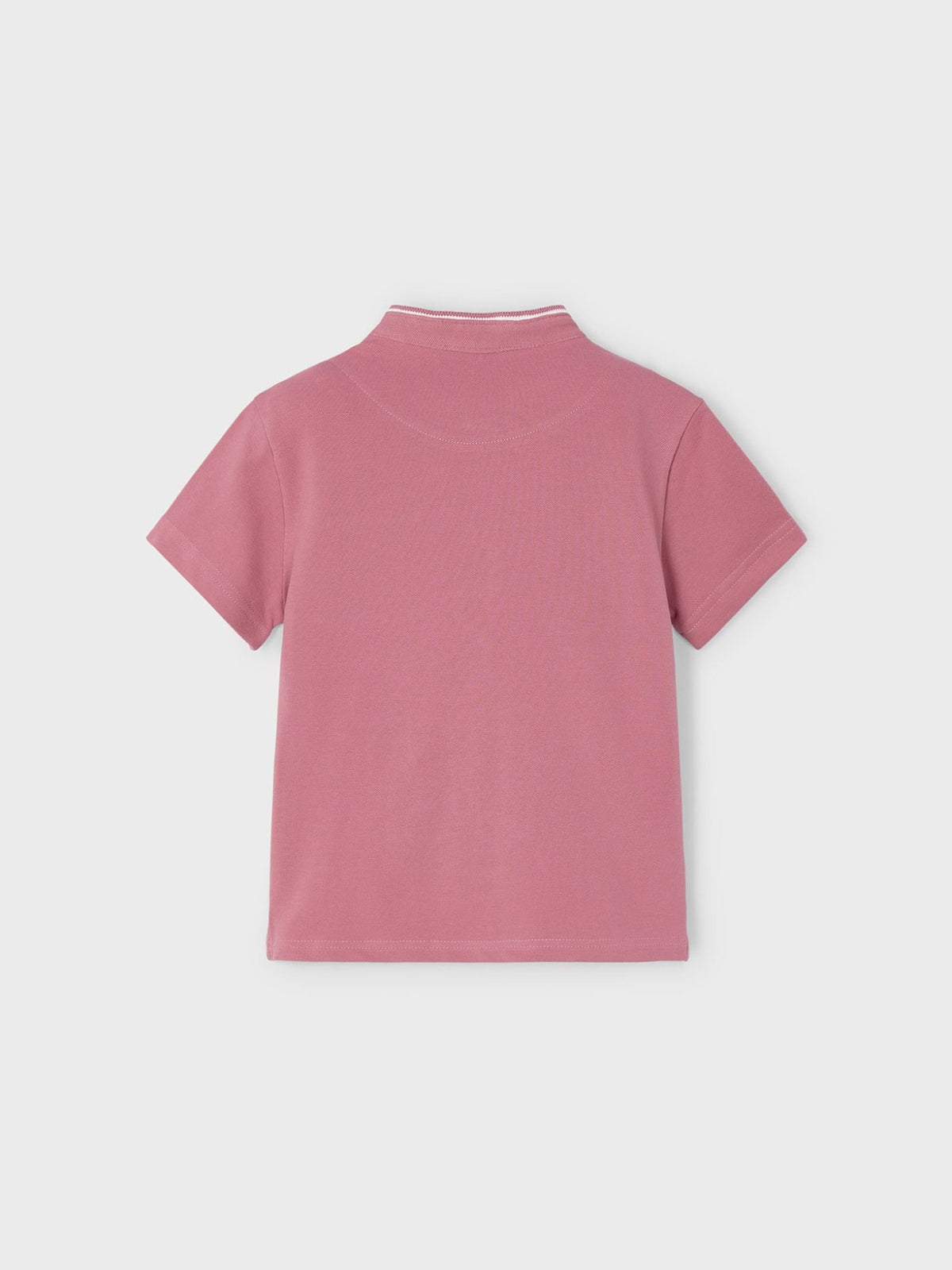 Polo m/curta gola mao Guayaba (Rosa Velho)  para Menino - Mayoral