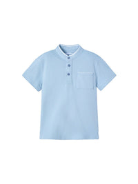 Polo m/curta gola mao Pérola (Creme / Pérola)  para Menino - Mayoral