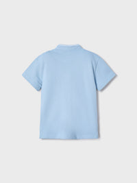 Polo m/curta gola mao Pérola (Creme / Pérola)  para Menino - Mayoral