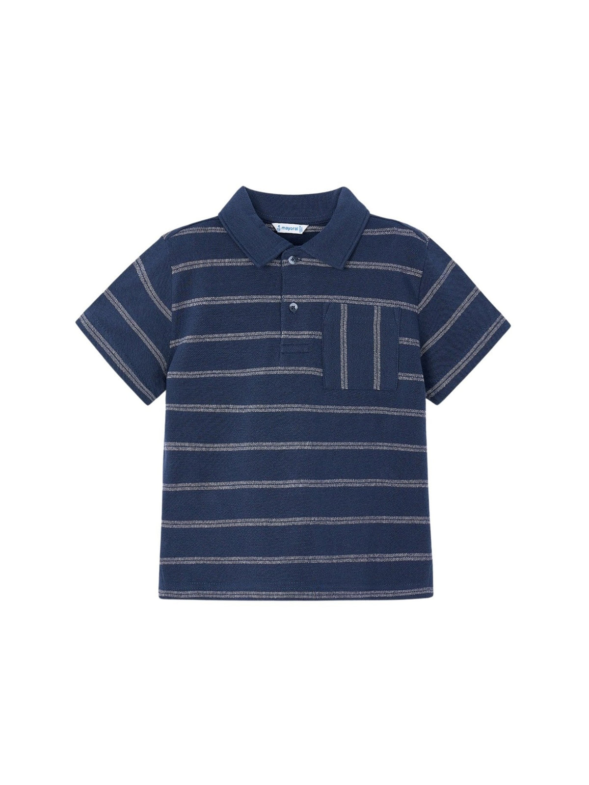 Polo m/curta riscas Midnight (Marinho)  para Menino - Mayoral