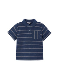 Polo m/curta riscas Midnight (Marinho)  para Menino - Mayoral