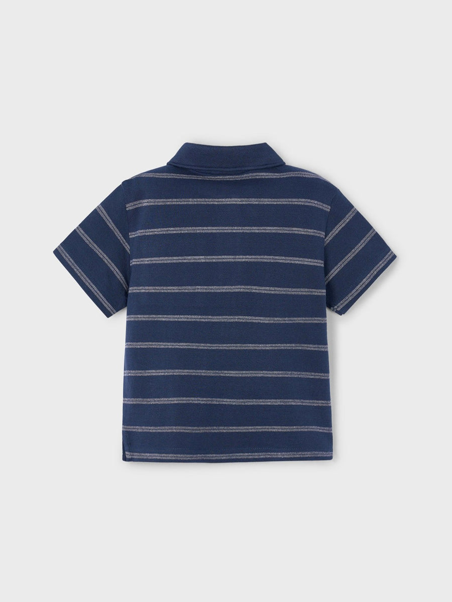 Polo m/curta riscas Midnight (Marinho)  para Menino - Mayoral