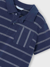 Polo m/curta riscas Midnight (Marinho)  para Menino - Mayoral