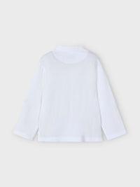 Polo m/comp. Branco (Branco)  para Menino - Mayoral