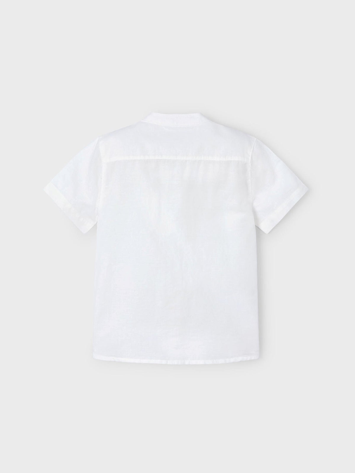 Camisa m/ curta linho Creme (Creme / Pérola)  para Menino - Mayoral