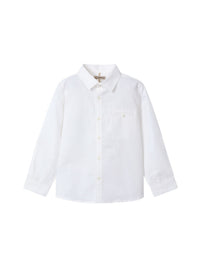 Camisa m/comp. linho Branco (Branco)  para Menino - Mayoral