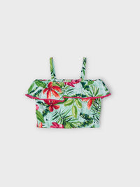 Túnica estampada Água (Verde Água)  para Menina - Mayoral