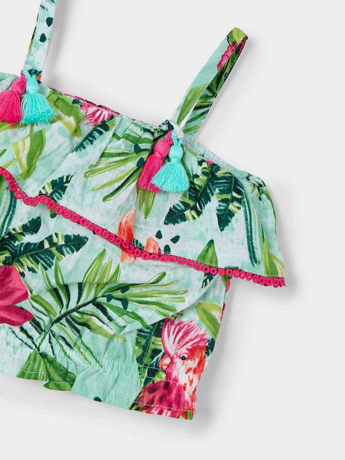 Túnica estampada Água (Verde Água)  para Menina - Mayoral