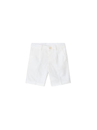 Calção linho suiting Nata (Creme / Pérola)  para Menino - Mayoral