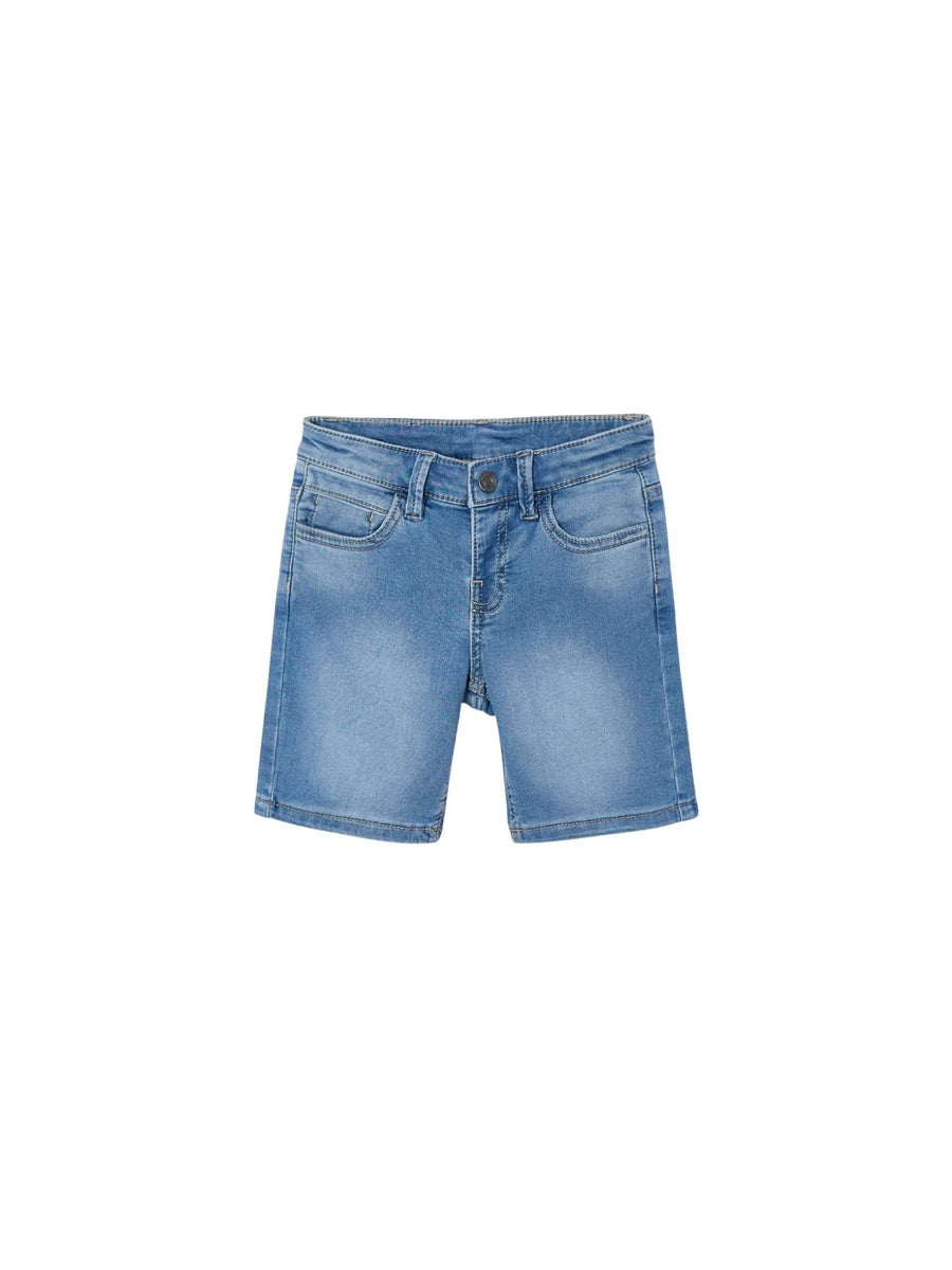 Bermuda soft denim 5b Base (Ganga c/ Lavagem)  para Menino - Mayoral