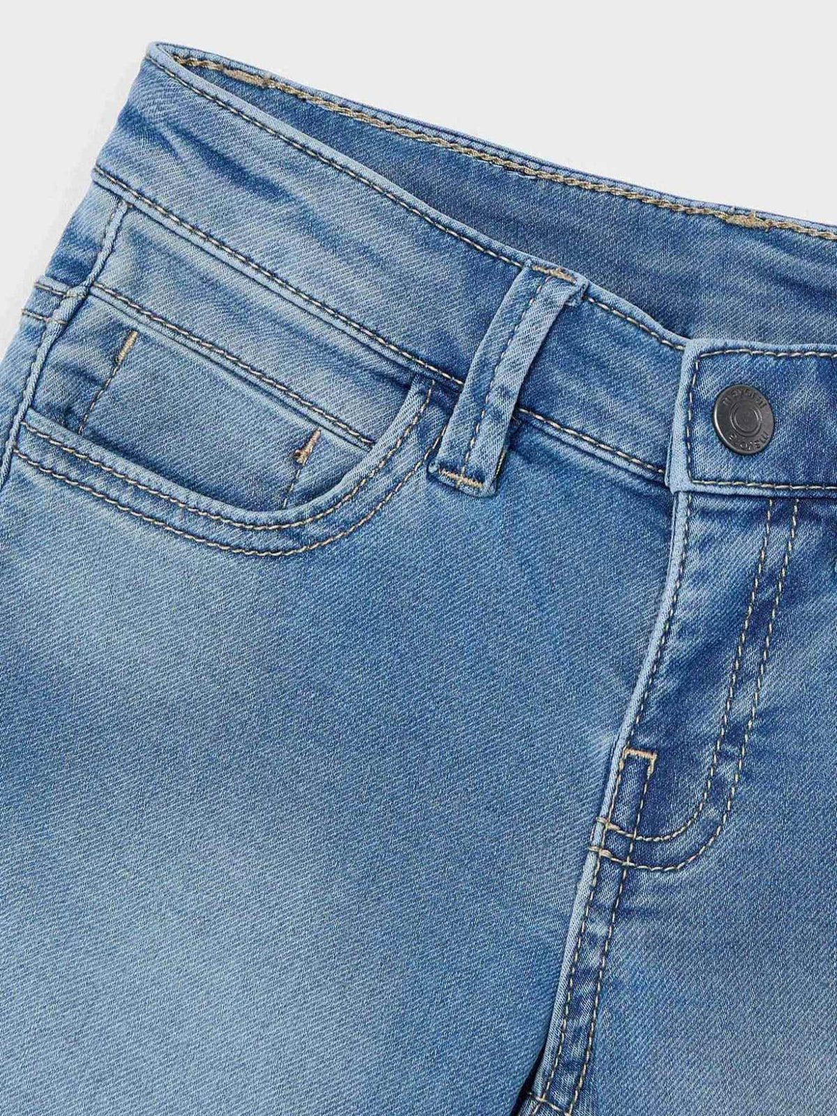Bermuda soft denim 5b Base (Ganga c/ Lavagem)  para Menino - Mayoral
